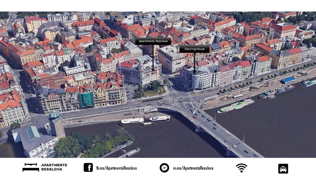 Apartments Resslova By The Dancing House 프라하 외부 사진